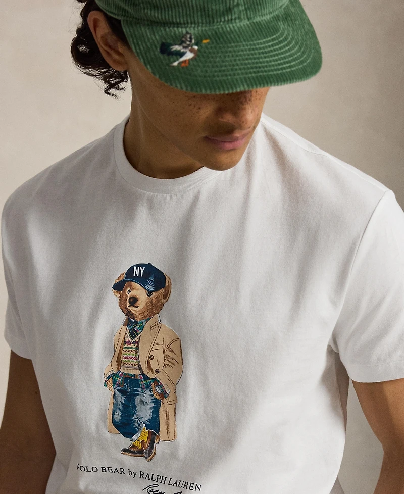 Polo Ralph Lauren Men's Classic-Fit Bear T-Shirt