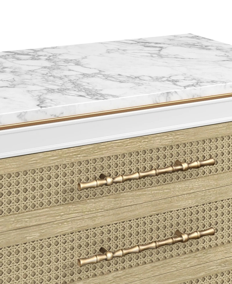 A.r.t. Furniture Eave 46" Marble Top Accent Chest
