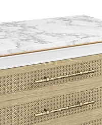 A.r.t. Furniture Eave 46" Marble Top Accent Chest