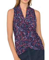 Vince Camuto Women's V-Neck Sleeveless Tank Top