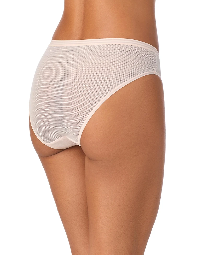 Dkny Women's Sheer Strip 3 Pack Bikini Panty
