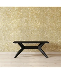 Sunset Living Furniture Cross Leg Rectangular Coffee Table