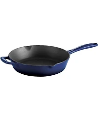 Tramontina Bestow 10" Enameled Cast Iron Skillet, Gradated Cobalt