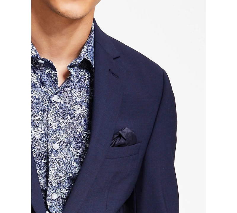 Bar Iii Men's Skinny Fit Wrinkle-Resistant Wool-Blend Suit Separate Jacket, Created for Macy's - Close Out!