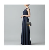 Pre-Owned HERMES Finish Noir Epsom Leather Crossbody