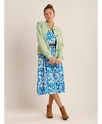 Brakeburn Women's Ranieli Floral Print Midi Dress