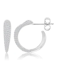 Macy's 14k Gold-Plated Polished Casual Hoop Earrings