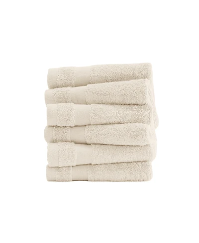 ienjoy Home 6-Pc. Cotton Washcloth Set, 13" x