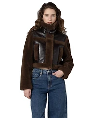 Blank Nyc Women's Funnel Collar Zip Jacket