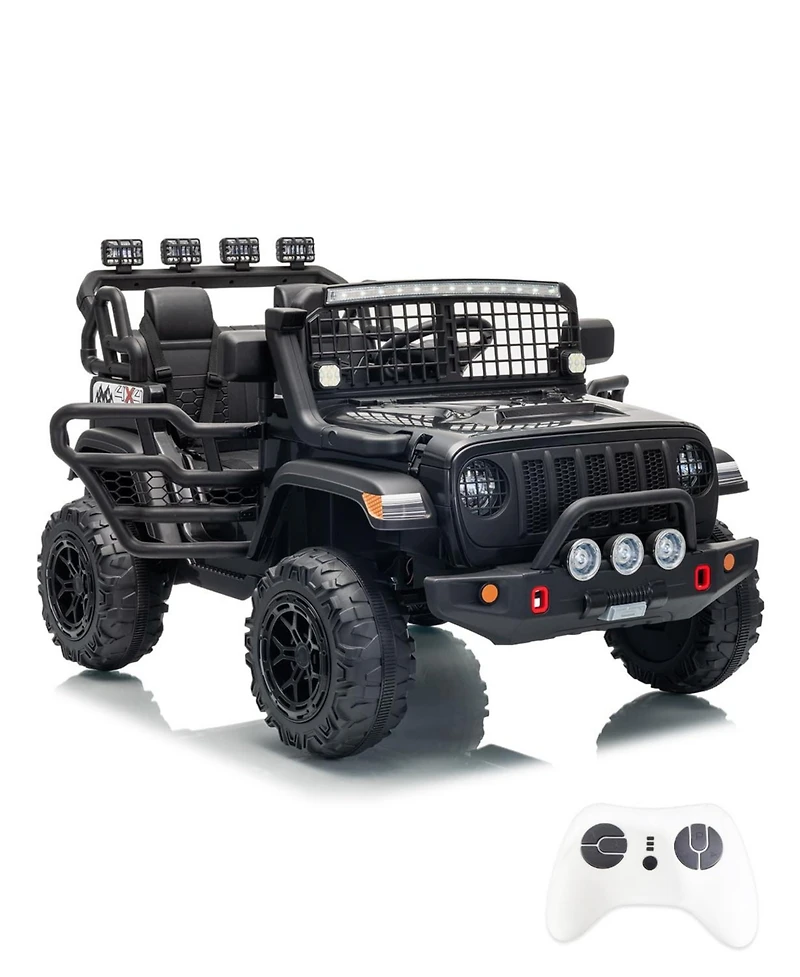 homfan 2-Seat Ride-On Car with Remote Control
