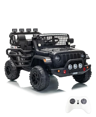 homfan 2-Seat Ride-On Car with Remote Control, Ages 3+