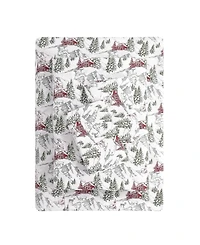 Sanders Holiday Printed Microfiber 4-Pc. Sheet Set, King