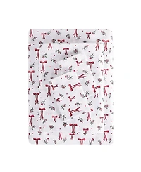 Sanders Holiday Printed Microfiber 4-Pc. Sheet Set, King