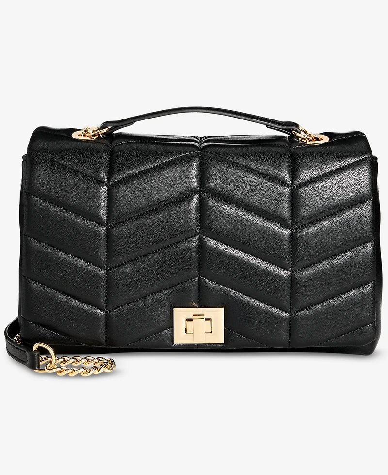 I.n.c. International Concepts Soft Ajae Solid Quilted Shoulder Bag, Macy's Exclusive