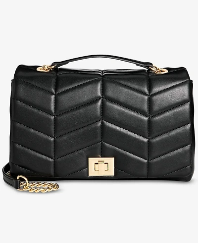 I.n.c. International Concepts Soft Ajae Solid Quilted Shoulder Bag, Macy's Exclusive