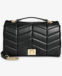 I.n.c. International Concepts Soft Ajae Solid Quilted Shoulder Bag, Macy's Exclusive