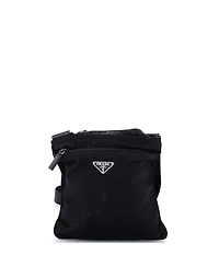 Pre-Owned Prada Small Flat Messenger Bag Tessuto