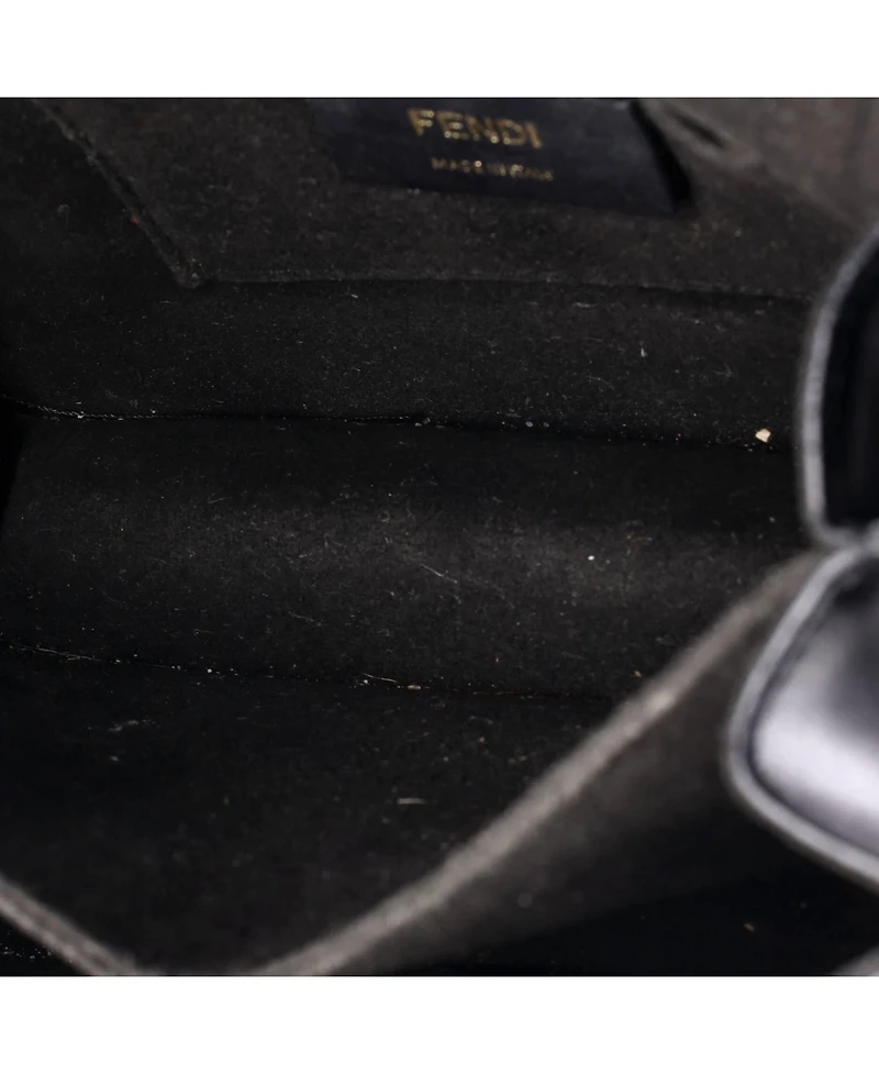 Pre-Owned Fendi Small Kan I Bag Studded Leather