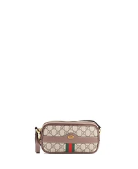 Pre-Owned Gucci Mini Ophidia Crossbody Bag Gg Coated Canvas