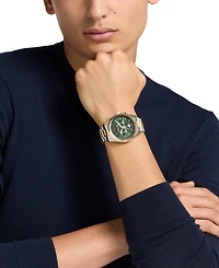 Michael Michael Kors Men's Lexington Chronograph Two-Tone Stainless Steel Watch 44mm