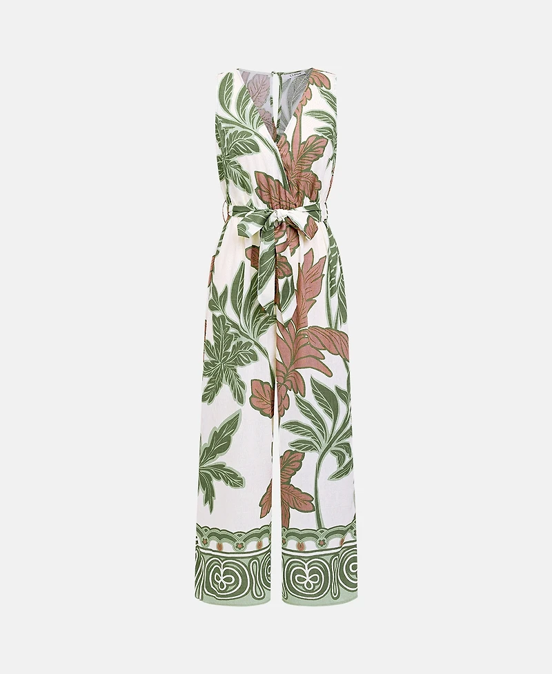 Cupshe Women's New Leaf Tropical Jumpsuit
