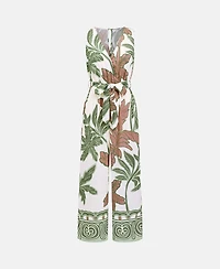 Cupshe Women's New Leaf Tropical Jumpsuit