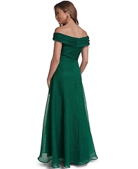 Eliza J Women's Off-the-Shoulder Ballgown Dress