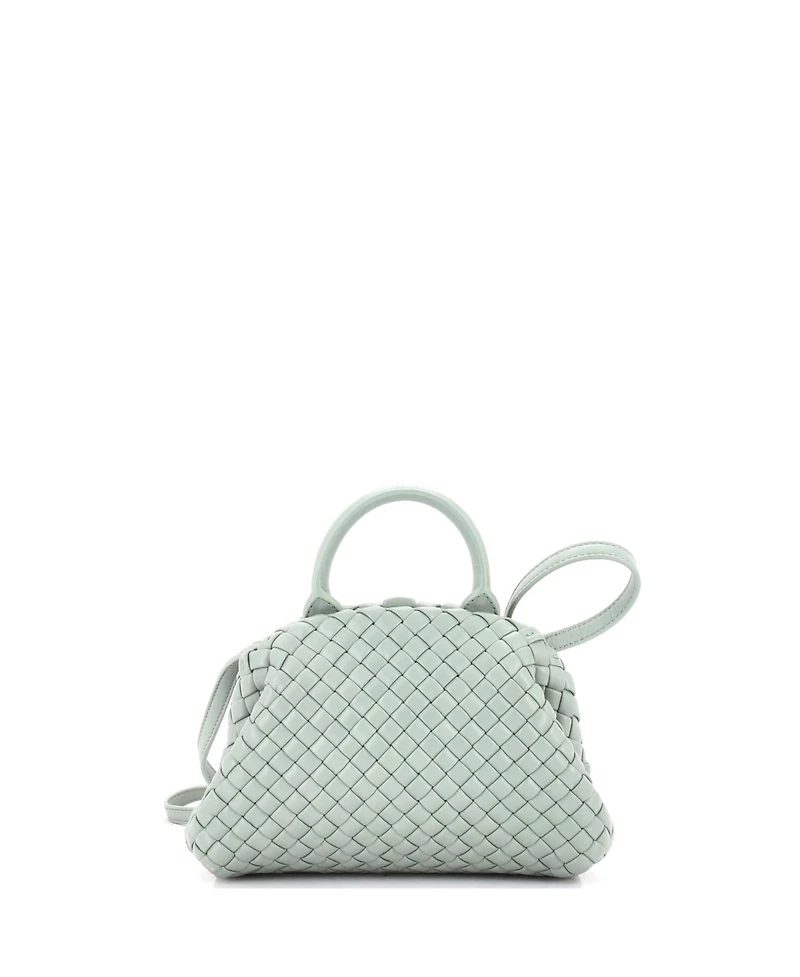 Pre-Owned Bottega Veneta Mini Padded Handle Tote Intrecciato Nappa