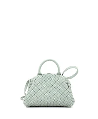 Pre-Owned Bottega Veneta Mini Padded Handle Tote Intrecciato Nappa