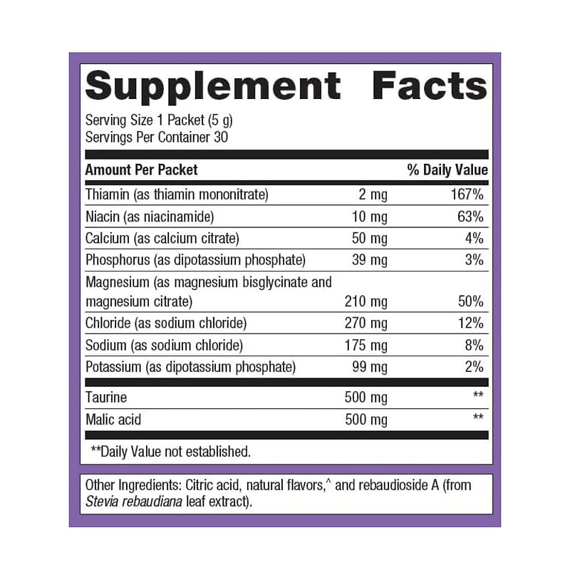 Metagenics MagActive Magnesium Muscle Powder, 30 packets