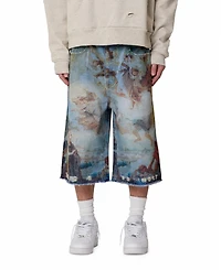 mnml Men's Ultra Baggy Angel Denim Shorts