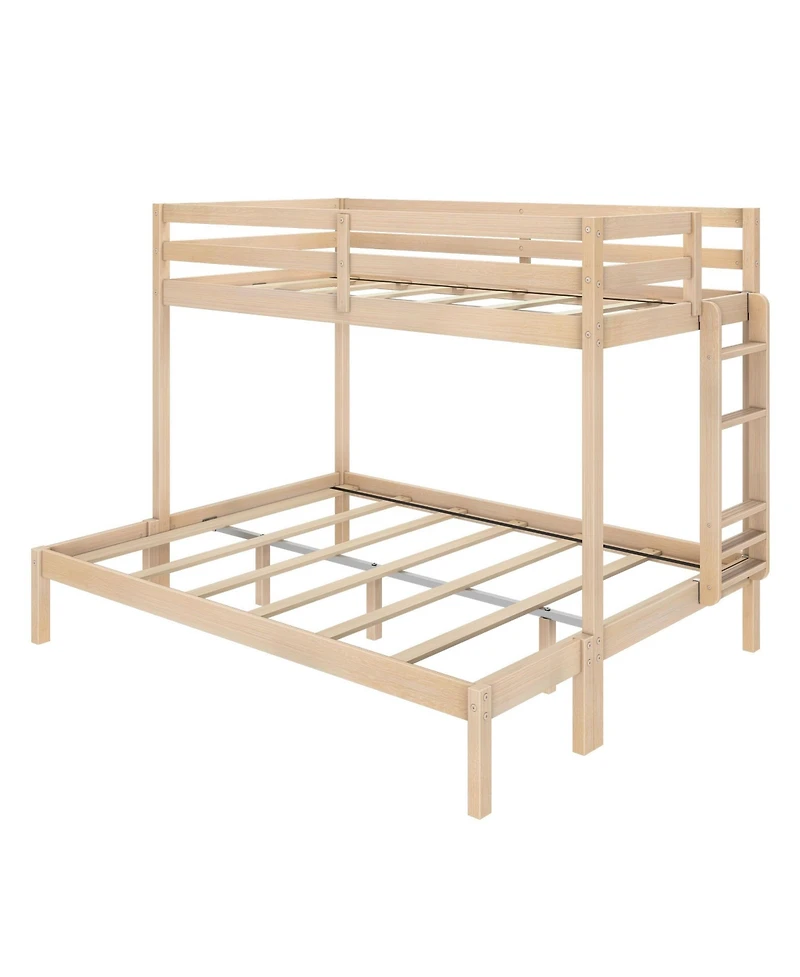 Grain & Grove Bear Plywood Twin Xl Queen Bunk Embossed