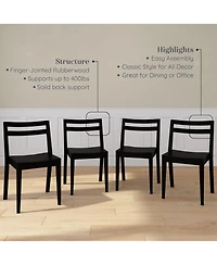 Grain and Grove Davie Dining Chair (4 Pack)