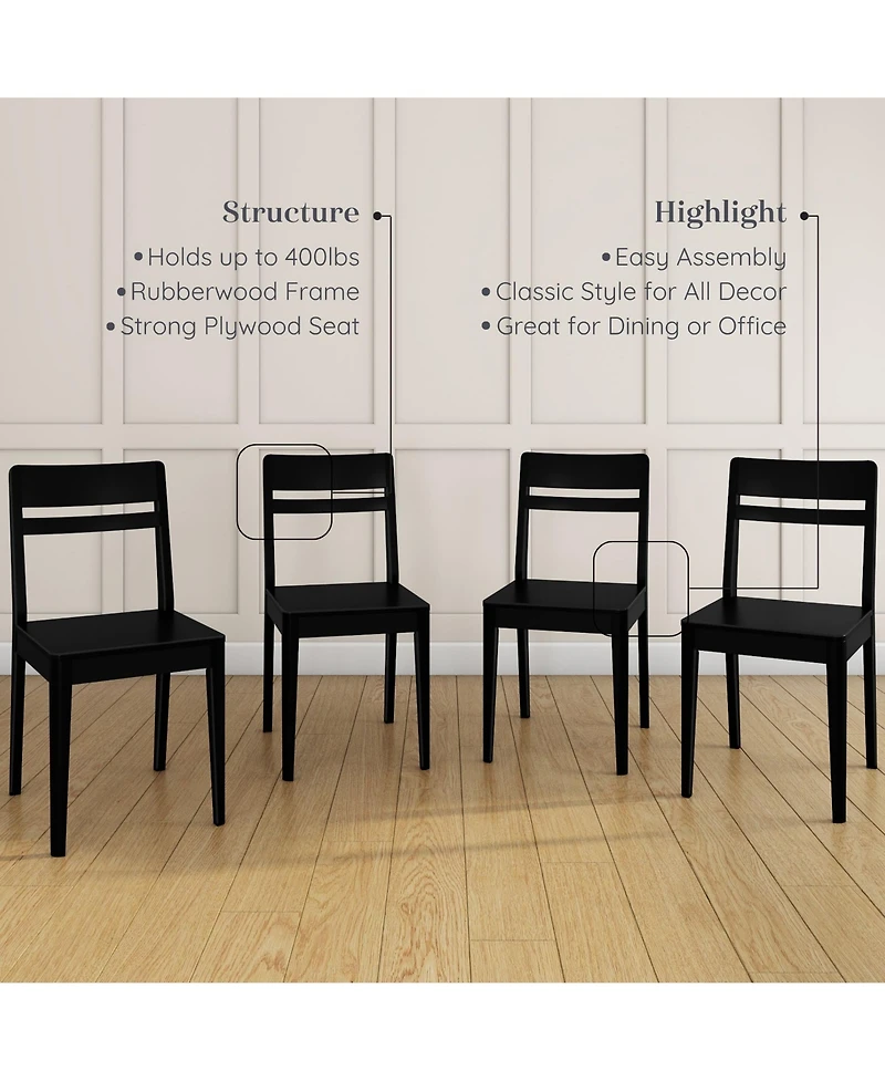 Grain & Grove Crew Dining Chair (4 pack)