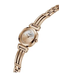 Guess Women's Quartz Rose Gold-Tone Stainless Steel Watch 24mm