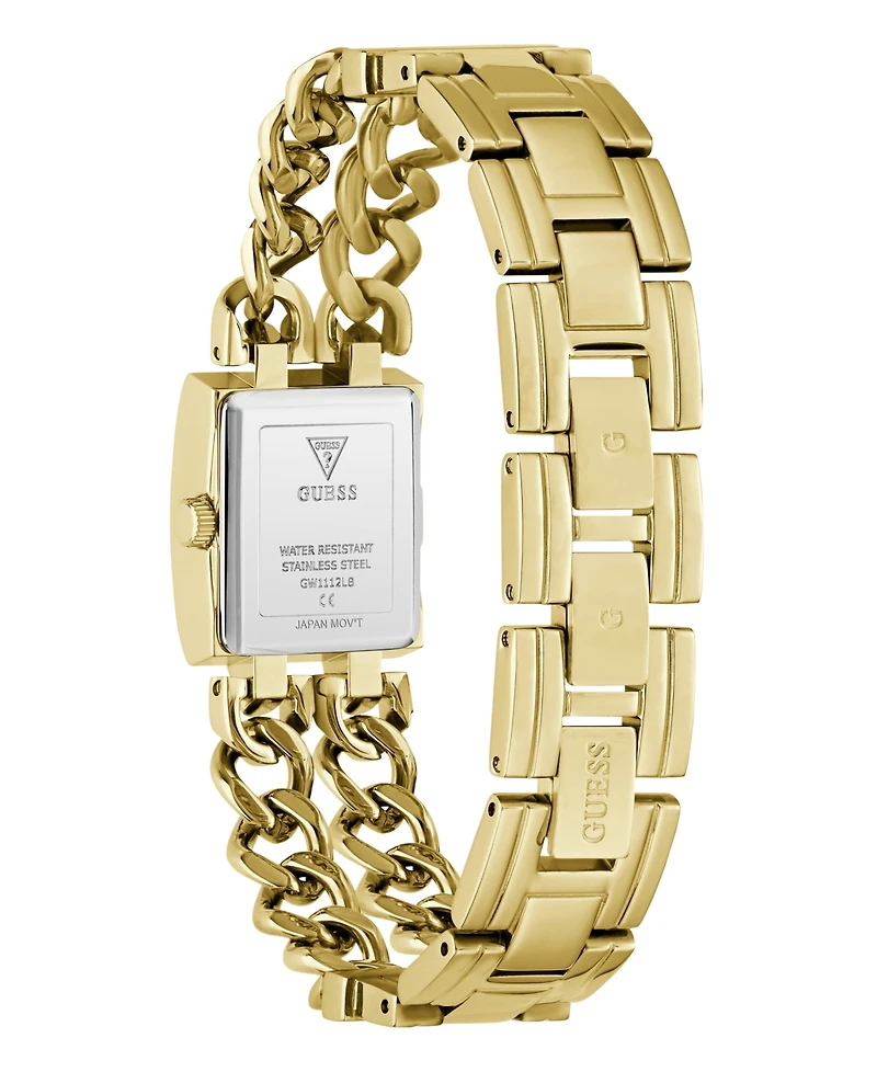 Guess Women's Quartz Gold-Tone Stainless Steel Watch 20mm