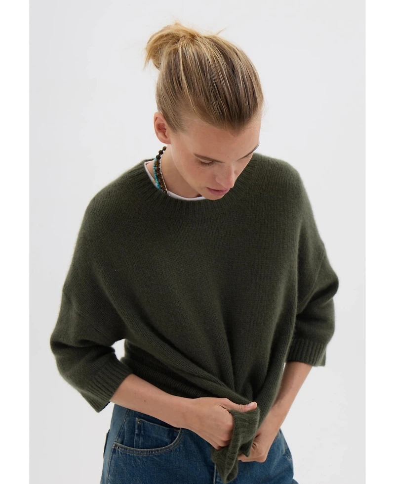 Hush Women's Cherrie Chunky Cashmere Jumper