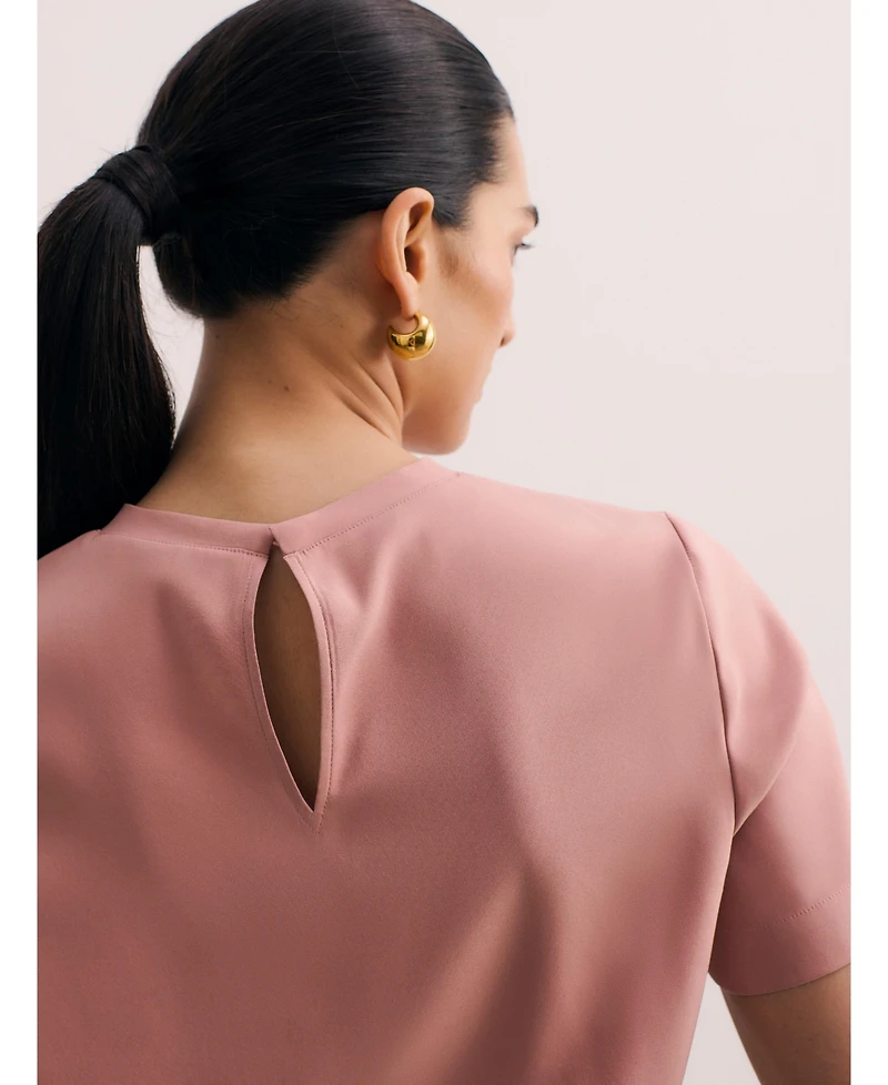 The Fold Women's Roche Silk Top