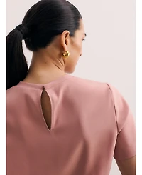 The Fold Women's Roche Silk Top