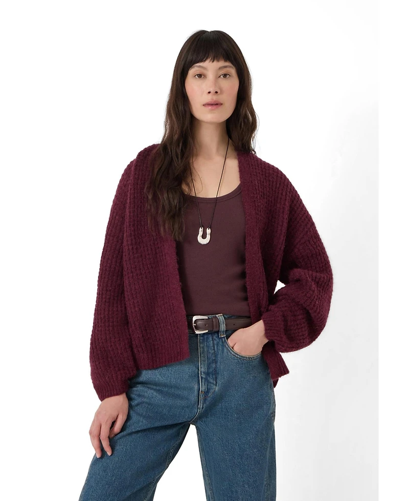 Hush Women's Flossie Waffle Stitch Cardigan