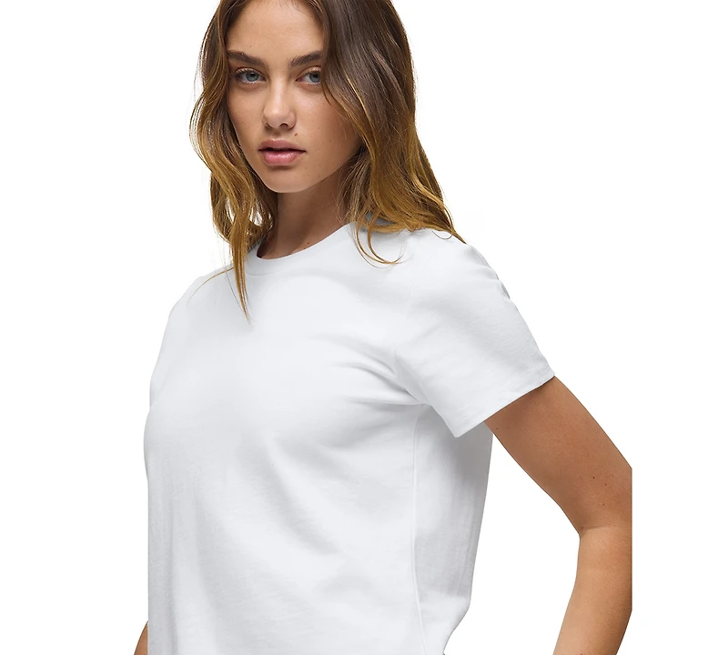 Hudson Jeans Women's Relaxed Crewneck Cotton T-Shirt
