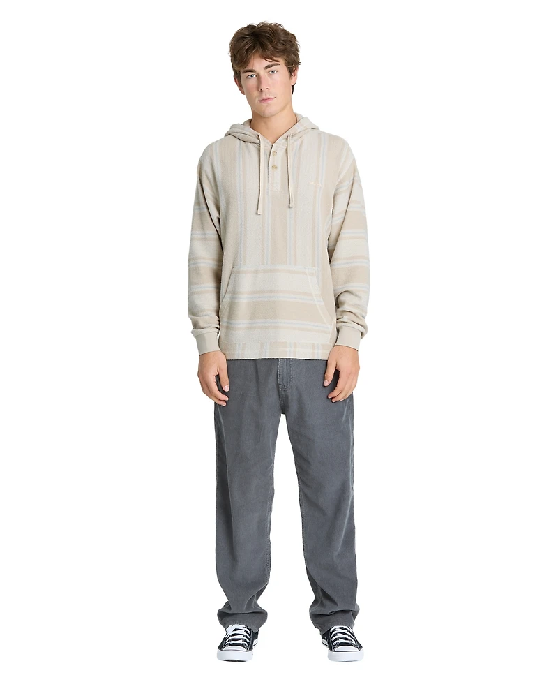 Quiksilver Men's Chileno Henley Hoodie