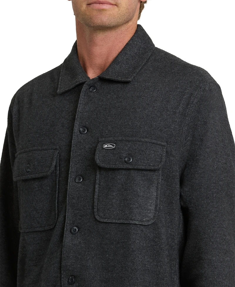 Quiksilver Men's Flannel Solid Shirt