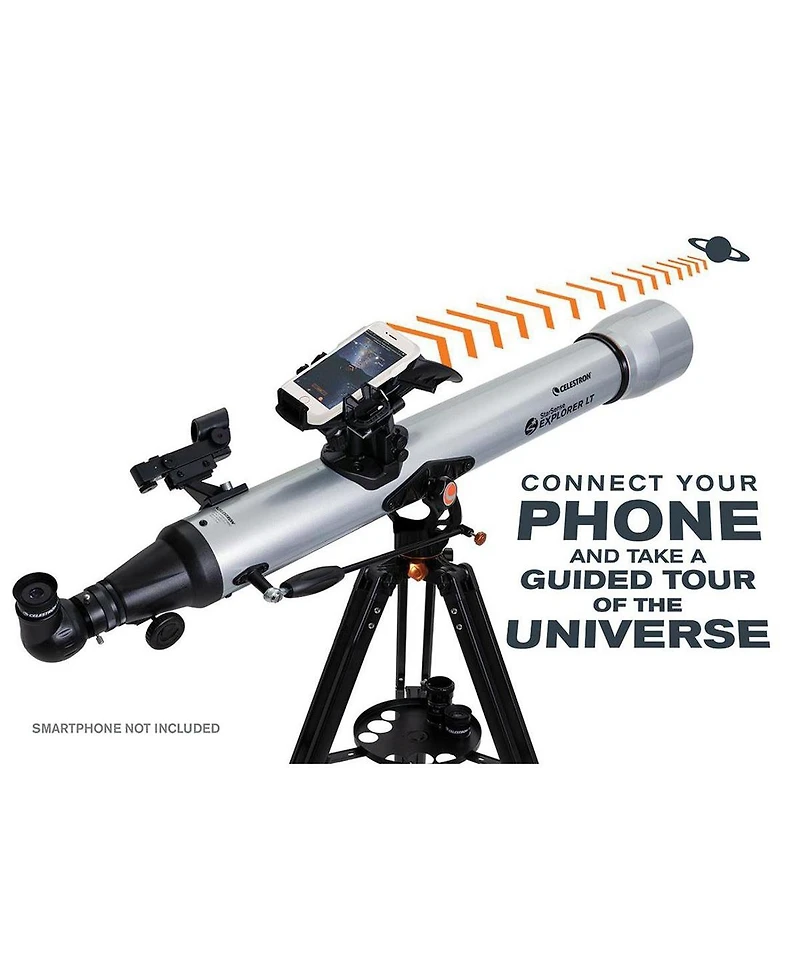 Celestron StarSense Explorer Lt 80AZ Smartphone App-Enabled Refractor Telescope