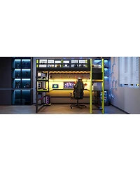 Streamdale Furniture Wood Loft Bed With Desk, Storage