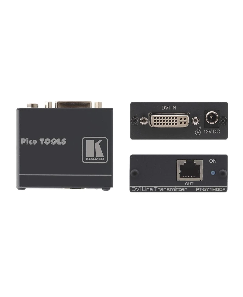 Kramer Electronics Pt-571HDCP Dvi Over Twisted Pair Transmitter, for Cat-5
