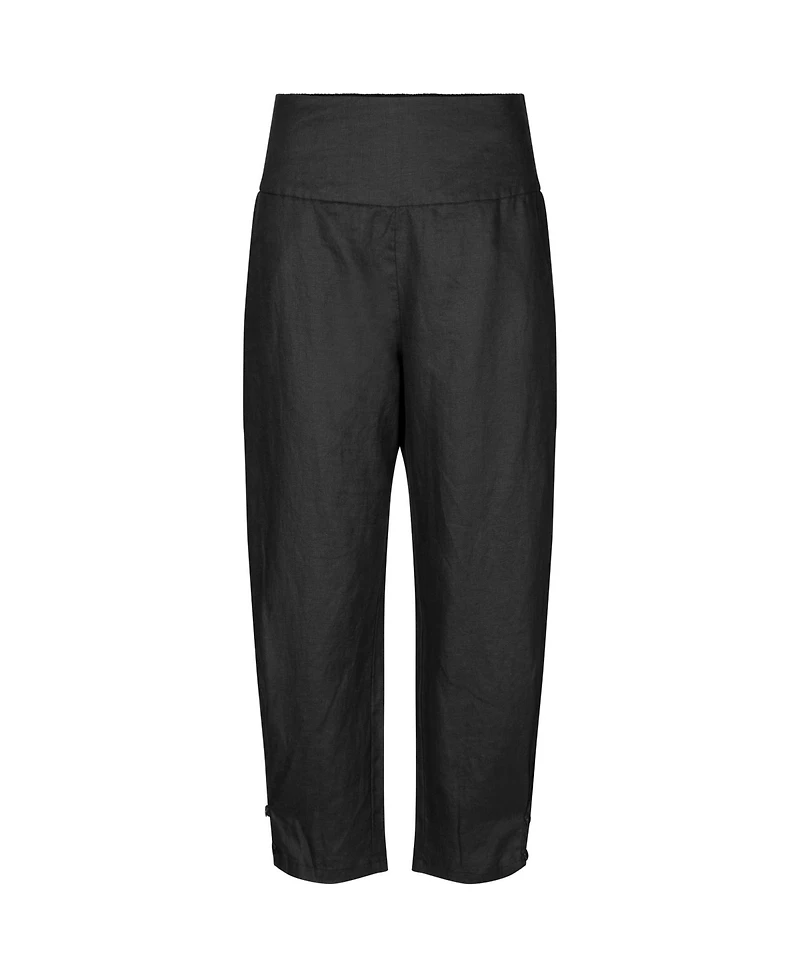 Masai Copenhagen Women's Mapenna Cropped Linen Trousers