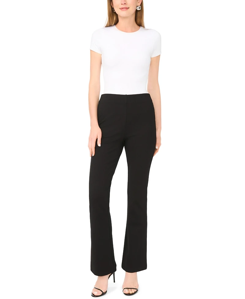Vince Camuto Women's Pull-On Straight Leg Pants