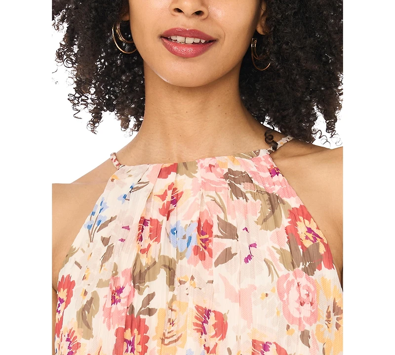 Vince Camuto Women's Halter Neck Bubble Top