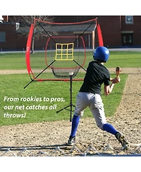 Aoligeijs 7x7 Ft Baseball Field Training Equipment